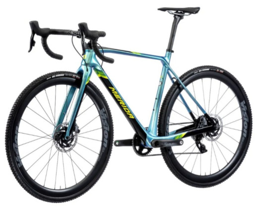 Велосипед Merida 2020 mission cx force edi l gly spark blue /bk ( лайм)