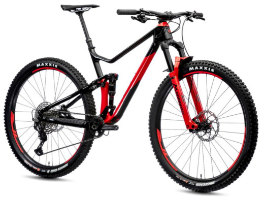 Велосипед Merida 2021 one-twenty 3000 xl (20.5) чорний /глянцевий Race red