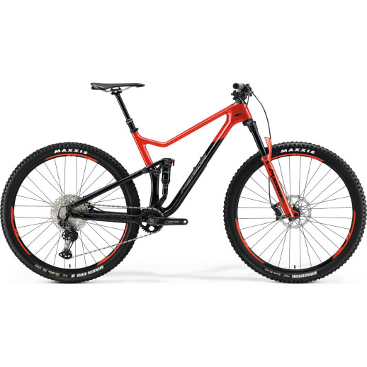 Велосипед Merida 2021 one-twenty 3000 xl (20.5) чорний /глянцевий Race red