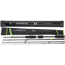 Спінінг Favorite X1 Travel 764MH 2.29m 10-32g Fast