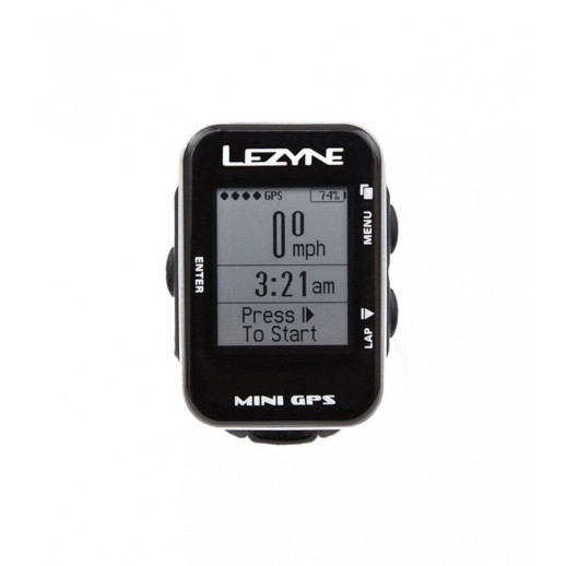 Комп'ютер Lezyne MINI GPS Y9 сріблястий