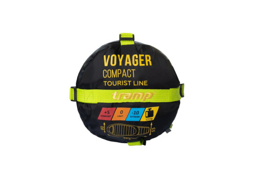 Спальний мішок Tramp Rover Regular кокон лівий olive/grey 220/80-55 UTRS-052R