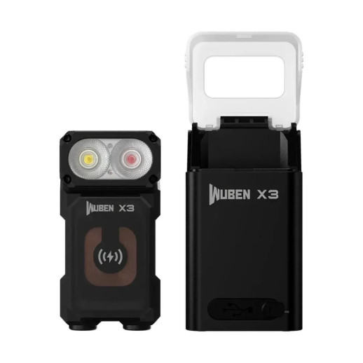 Ліхтар Wuben X3 Pro, чорний
