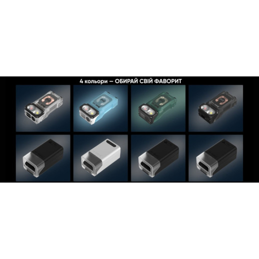 Ліхтар Wuben X3 Pro, чорний