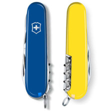 Ніж Victorinox Climber Ukraine 91мм/14функ/син-жовт