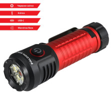 Ліхтар тактичний Falcon Eye Omega 2K (2000 Lm) White/Red LED Magnetic Rechargeable Type-C (FHH0142)
