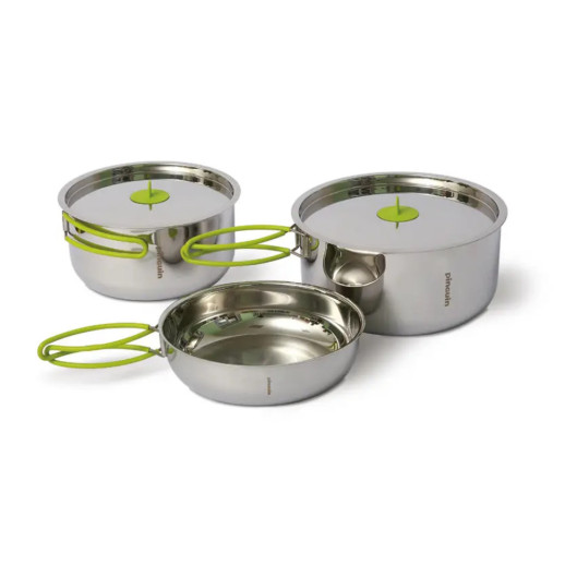 Набір сталевого посуду Pinguin Duo, S 16/14 (PNG 654.S)