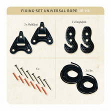 Кріплення для гамака La Siesta Universal Rope UR-H3 black