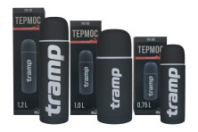Термос Tramp Soft Touch 1.2 л Сірий
