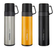 Термос Naturehike NH17S020-B, 600 мл, сріблястий