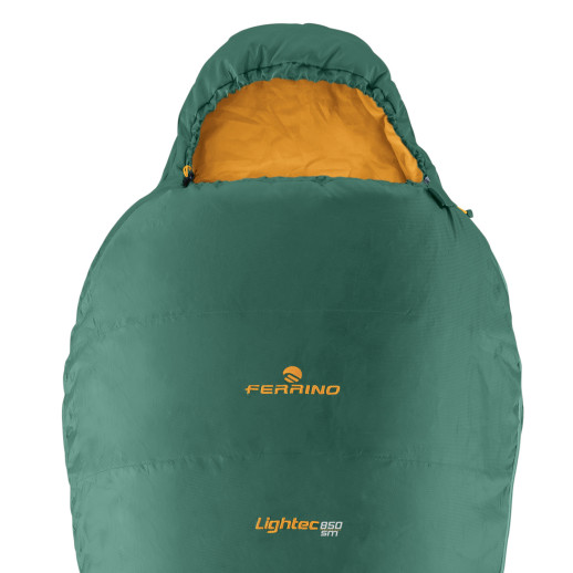 Спальний мішок Ferrino Lightec SM 850/+ 4°c Green /Yellow (Left)
