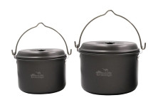 Казан Tramp анодований з кришкою 5л UTRC-040