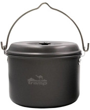 Казан Tramp анодований з кришкою 5л UTRC-040