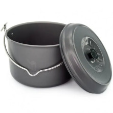 Казан Tramp анодований з кришкою 5л UTRC-040