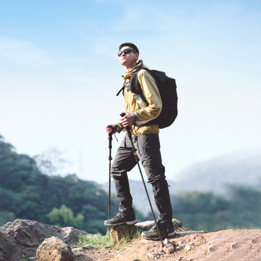 Трекінгова палиця Naturehike CNK2450DS013, 103-120 см, зелена