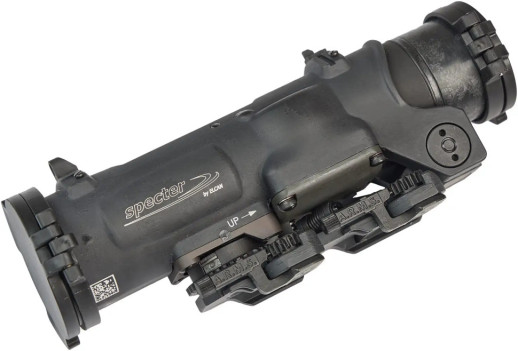 Приціл ELCAN Specter DR 4x/1x DFOV14-L1 (для калібру 5.56), A.R.M.S. Adj. Flip Cover&ARD