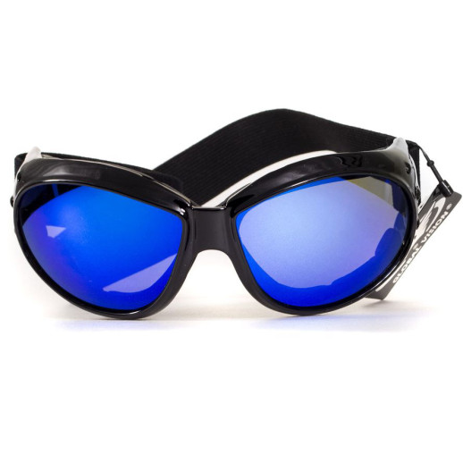 Окуляри Global Vision Eliminator (G-Tech Blue) дзеркальні сині