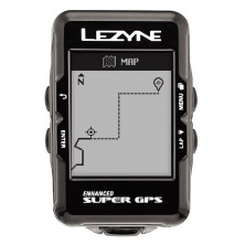 Комп'ютер Lezyne SUPER GPS HRSC LOADED Y12 чорний