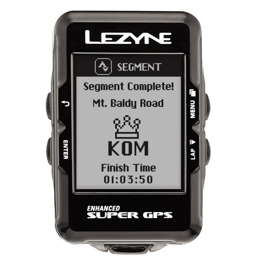 Комп'ютер Lezyne SUPER GPS HRSC LOADED Y12 чорний