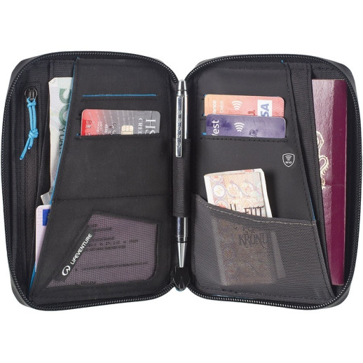 Гаманець RFID Lifeventure Mini Travel Wallet, Black