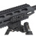 Планка ROME M-LOK Picatinny 6 slots з адаптером під QD (Алюміній/Сталь) black