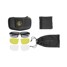 Окуляри тактичні Leupold Tracer з оправою чорного кольору та сірими лінзами (179089)