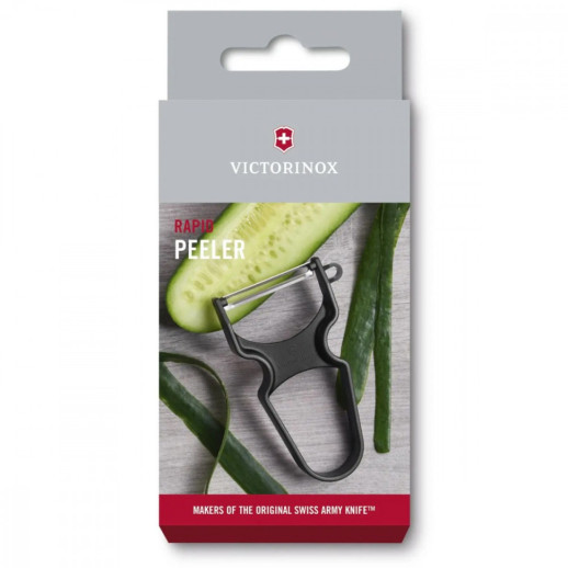 Овочечистка Rapid пряме лезо Чорн. (109x65x13мм)