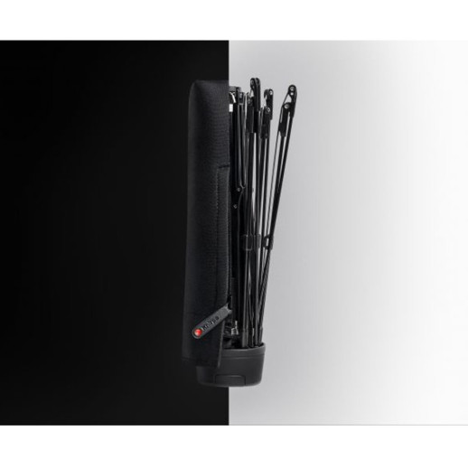 Парасолька T.020 Small Manual Black Мех/Складаний/7спиць/D94x19см