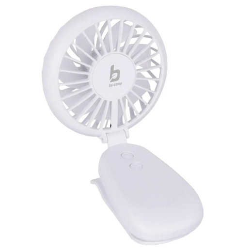 Вентилятор акумуляторний Bo-Camp Mini Fan With Clamp White (8520960)
