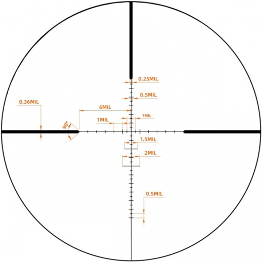 Приціл оптичний Vector Optics SOI 4-12x40 (30 мм) AO SFP VNM-1 MIL