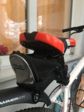 Сумка підсідельна XLC BA-S04 'Quick', сіра, розмір L