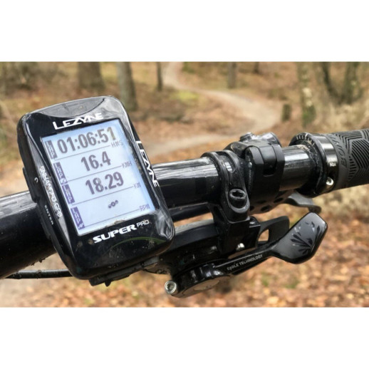 Комп'ютер Lezyne SUPER PRO GPS HR LOADED y13 чорний