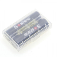 Коробочка для акумуляторів захисна Nitecore 2x18650, жовта