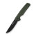 Ніж складаний кишеньковий Sencut Stria, (7,9 см) D2 / Micarta зелений