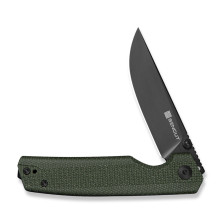 Ніж складаний кишеньковий Sencut Stria, (7,9 см) D2 / Micarta зелений