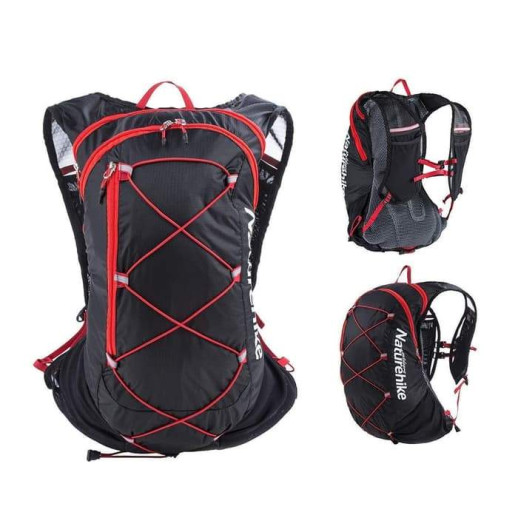 Рюкзак для бігу Naturehike Running GT02 15 л black NH18Y002-B