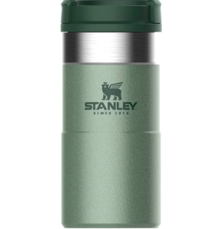 Термочашка Stanley Classic Never Leak-темно-зелена - 0.47 л.