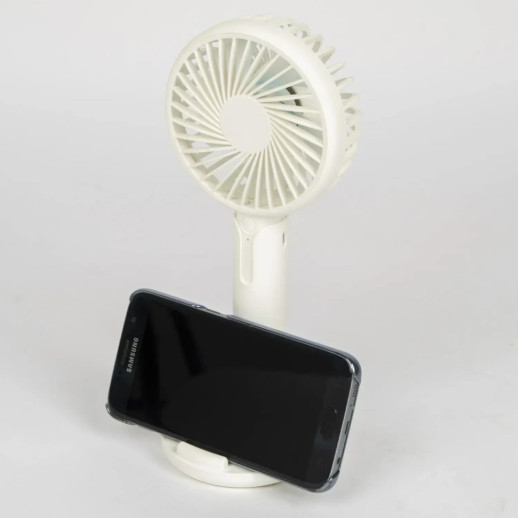 Вентилятор акумуляторний Bo-Camp Portable Fan With Holder White (8520952)