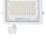 Прожектор VIDEX 50W 5000K з датчиком руху та освітлення 220V White (VL-F2e-505W-S)