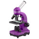 Мікроскоп Bresser Biolux SEL 40x-1600x Purple (смартфон-адаптер)