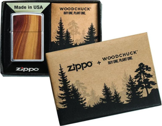 Запальничка Zippo 200 Woodchuck Cedar 29900