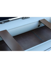 Надувний човен Elling Патріот 270, Кіль, сірий