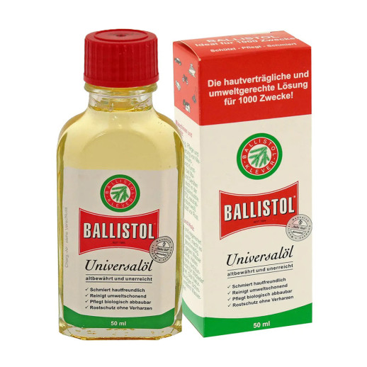 Масло збройове Ballistol 50 мл, скло