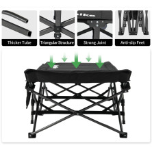 Ліжко складане Naturehike CNK2300WS010, Поліестер Oxford / залізо, чорний