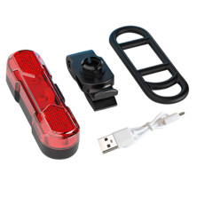 Велофонар Police STOP + Security маячок 8821-5cob, аккум., ЗУ micro USB