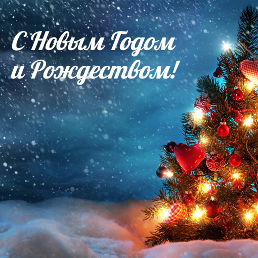 Уважаемые покупатели и читатели нашего блога, примите наши поздравления с Новым годом и Рождеством!