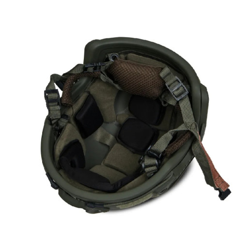Кевларовый шлем Ukrarmor FAST Team Wendy. Уровень защиты NIJ IIIA Олива