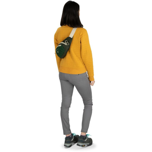 Поясная сумка Osprey Daylite Waist green belt/green canopy - O/S - зеленый