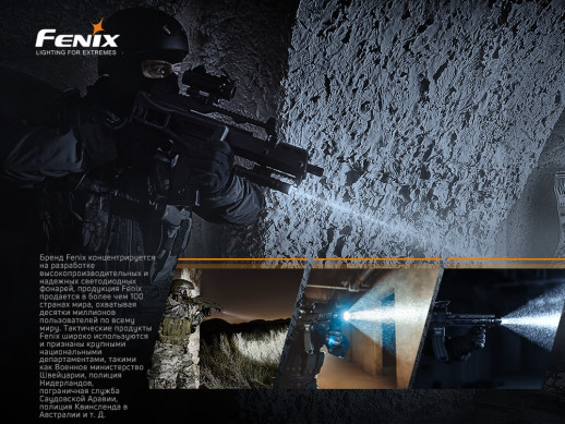 Фонарь ручной Fenix ​​TK16 V2.0 (без упаковки, не полный комплект, царапины)