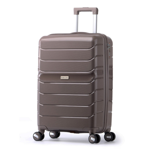 Чемодан Semi Line 20" (S) Brown (T5768-1)